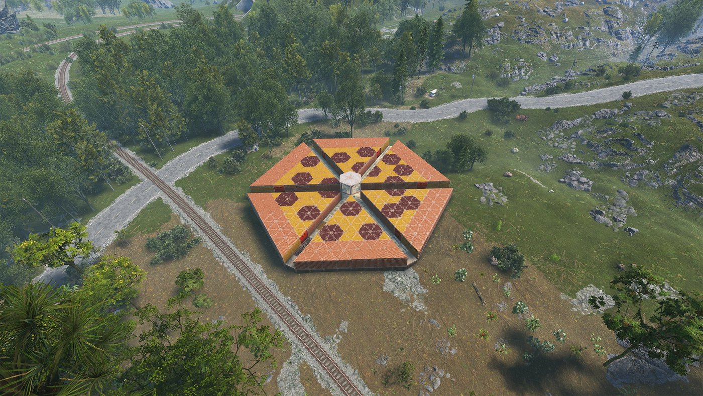 The pizza base