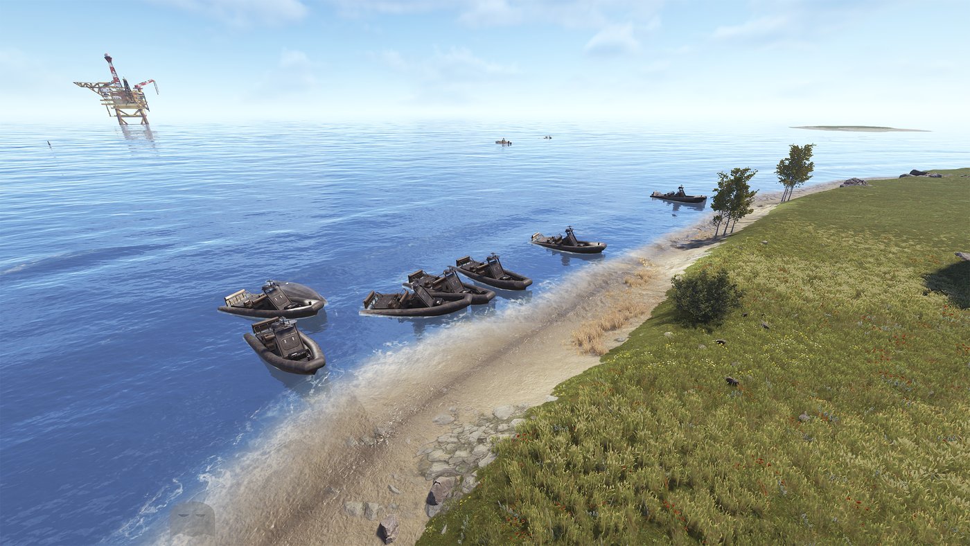 The RHIB watery graveyard